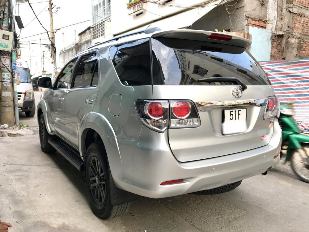 Toyota Fortuner 2.5 G 2016 - Bán Toyota Fortuner G Sx 2016, màu bạc