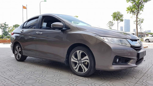 Honda City   AT  2015 - Bán Honda City AT 2015, màu nâu 