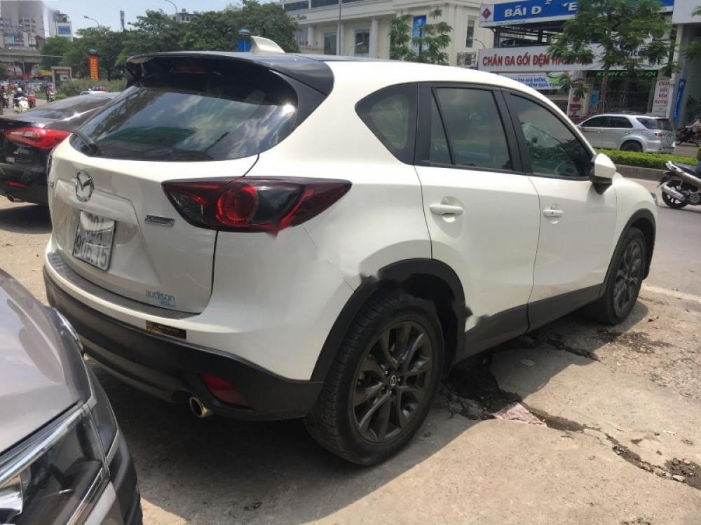 Mazda CX 5 2.0 AT 2015 - Bán ô tô Mazda CX 5 2.0 AT năm sản xuất 2015, màu trắng, giá tốt