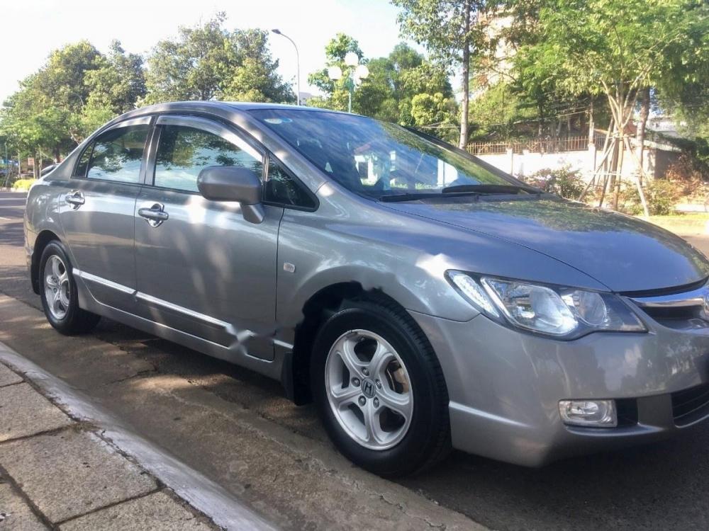 Honda Civic 1.8 AT 2008 - Bán xe Honda Civic 1.8 AT sản xuất năm 2008, màu xám