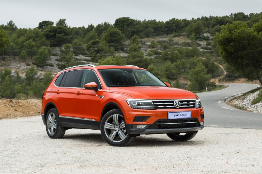 Volkswagen Tiguan 2018 - Bán Volkswagen Tiguan Allspace 2018 nhập khẩu nguyên chiếc từ Đức