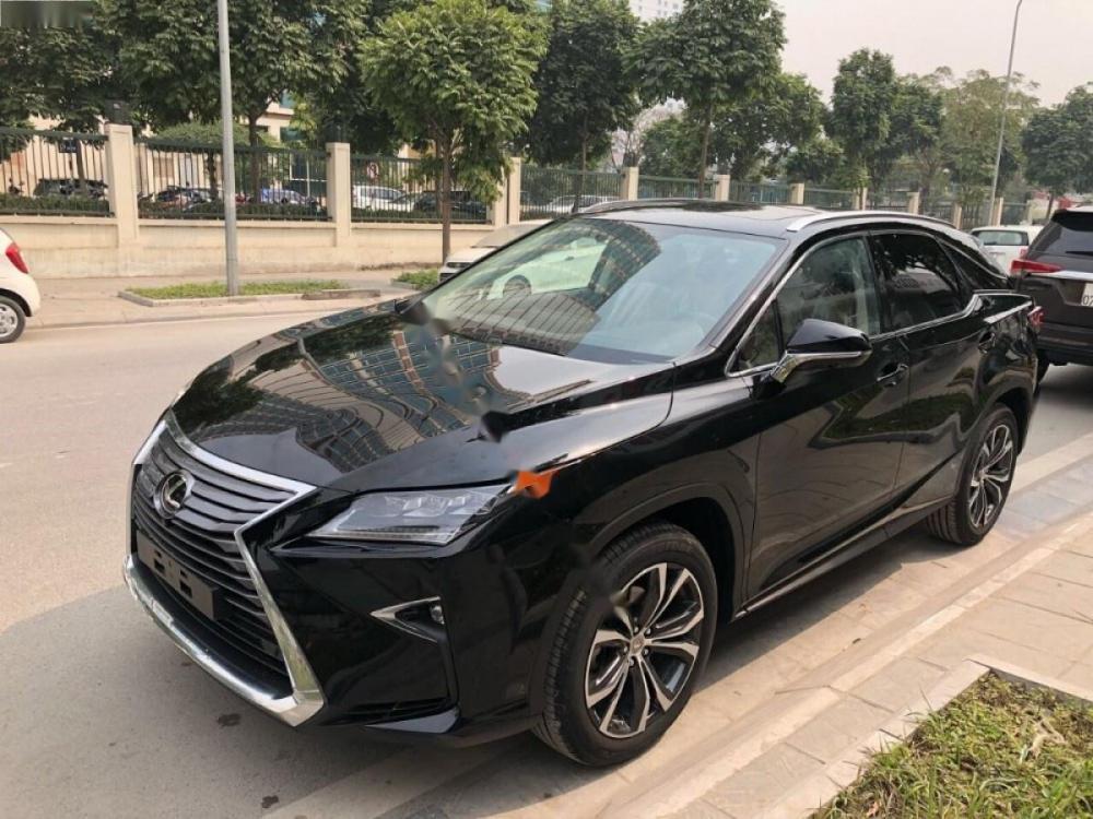 Lexus RX 350 2018 - Cần bán xe Lexus RX 350 đời 2018, màu đen, nhập khẩu nguyên chiếc