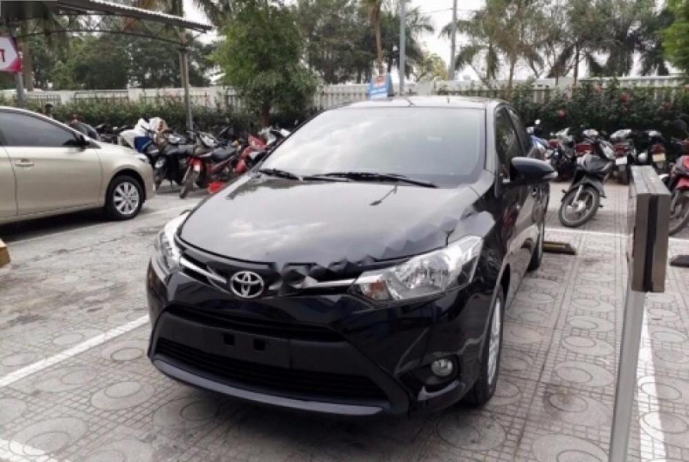 Toyota Vios E 2017 - Cần bán xe Toyota Vios E năm sản xuất 2017, màu đen, giá chỉ 505 triệu