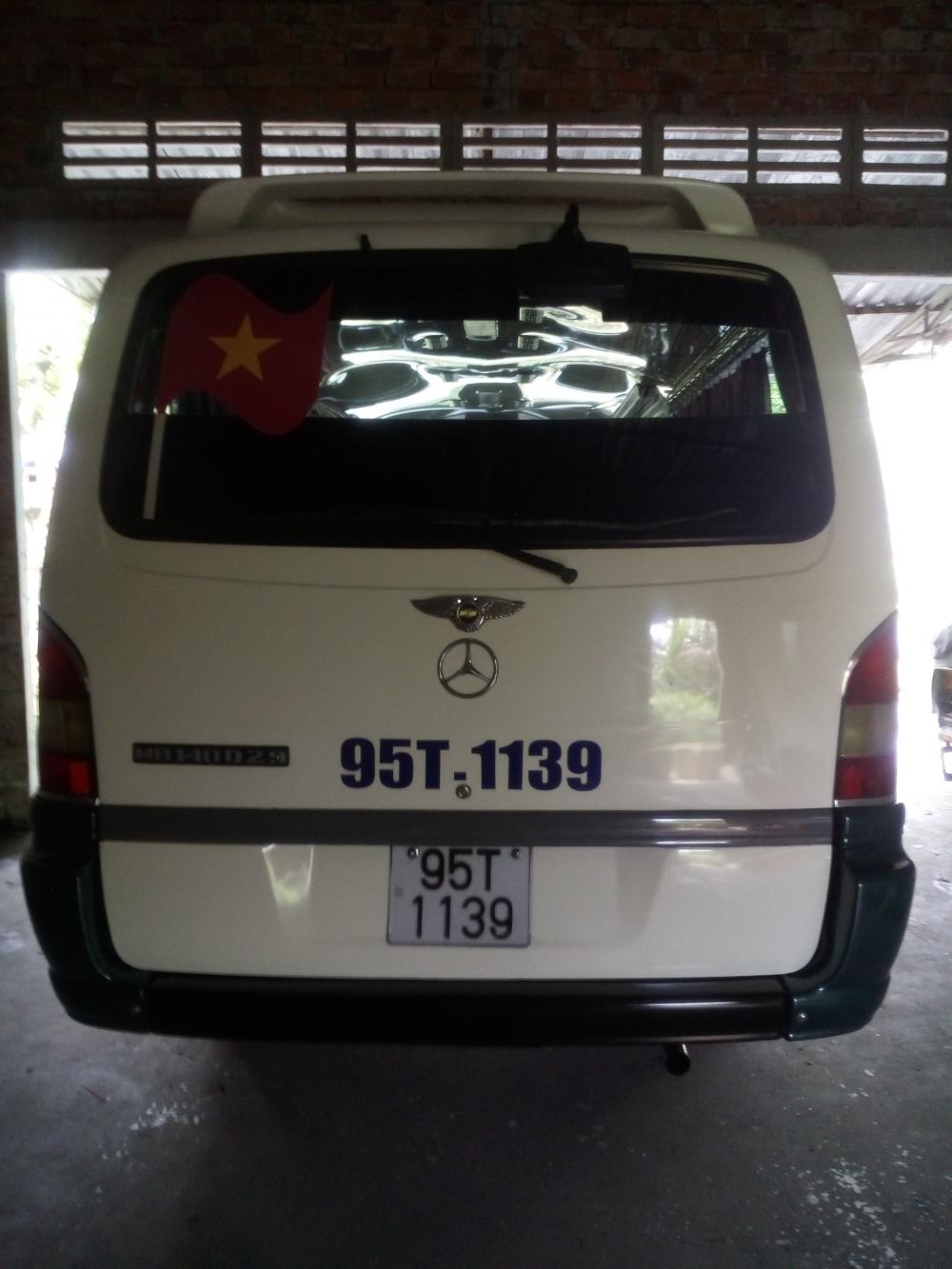 Mercedes-Benz MB MB140D 2002 - Bán xe Mercedes MB140D đời 2002, màu trắng