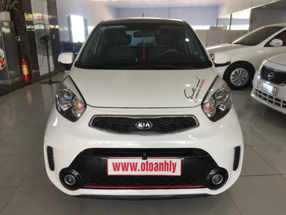 Kia Morning 1.25 2015 - Bán xe Kia Morning 1.25 năm 2015, màu trắng, 315 triệu