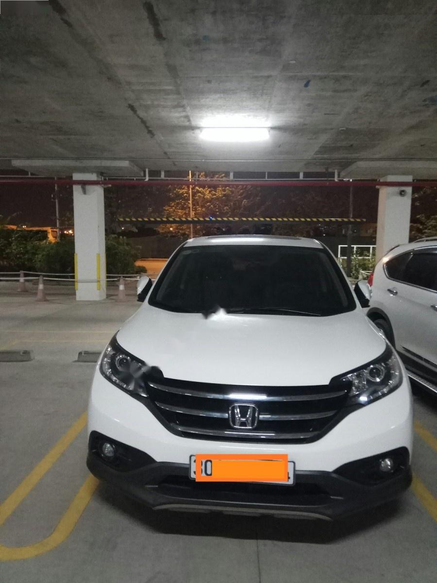 Honda CR V   2014 - Bán ô tô Honda CR V 2014, màu trắng giá cạnh tranh