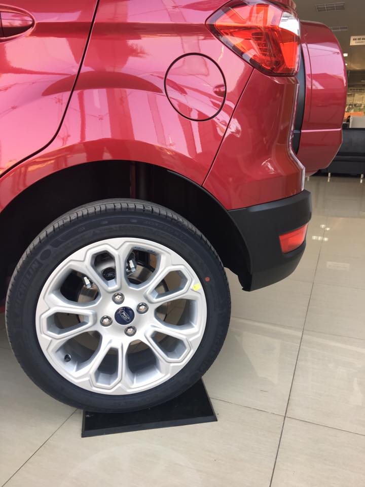 Ford EcoSport 1.5 Titanium 2018 - Điện Biên Ford bán xe Ford EcoSport 1.5 Titanium đời 2018, màu đỏ mới giá khuyến mại lớn, bao lăn bánh