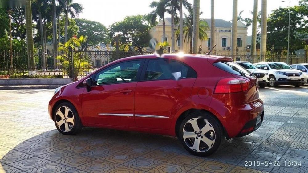 Kia Rio 1.4 AT 2014 - Bán Kia Rio 1.4 AT năm 2014, màu đỏ, xe nhập