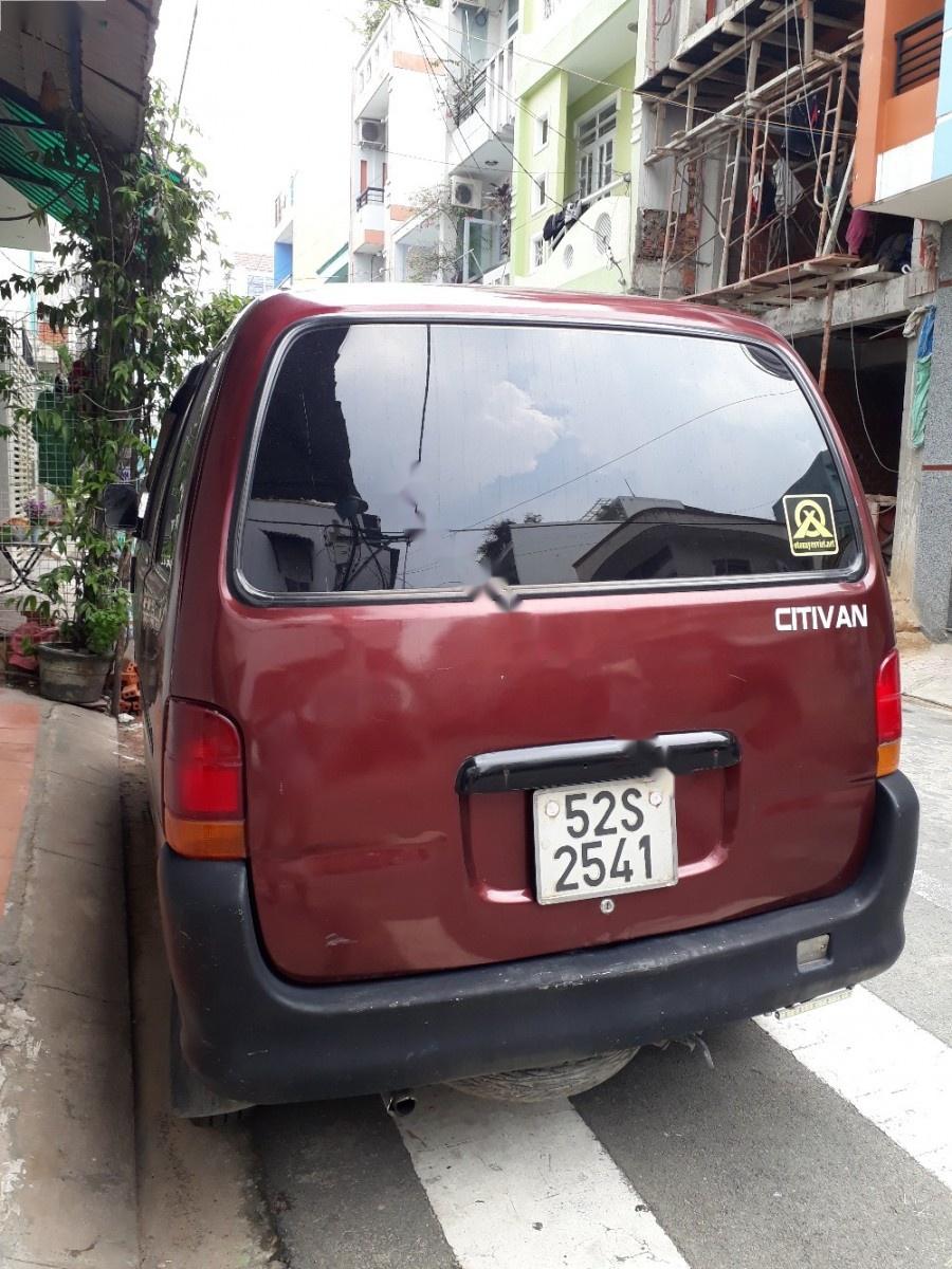 Daihatsu Citivan 1999 - Bán ô tô Daihatsu Citivan sản xuất năm 1999, màu đỏ số sàn