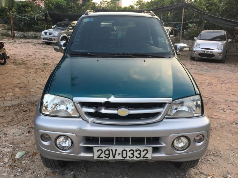 Daihatsu Terios MT 4WD 2004 - Cần bán lại xe Daihatsu Terios MT 4WD đời 2004, màu xanh lam, giá chỉ 186 triệu