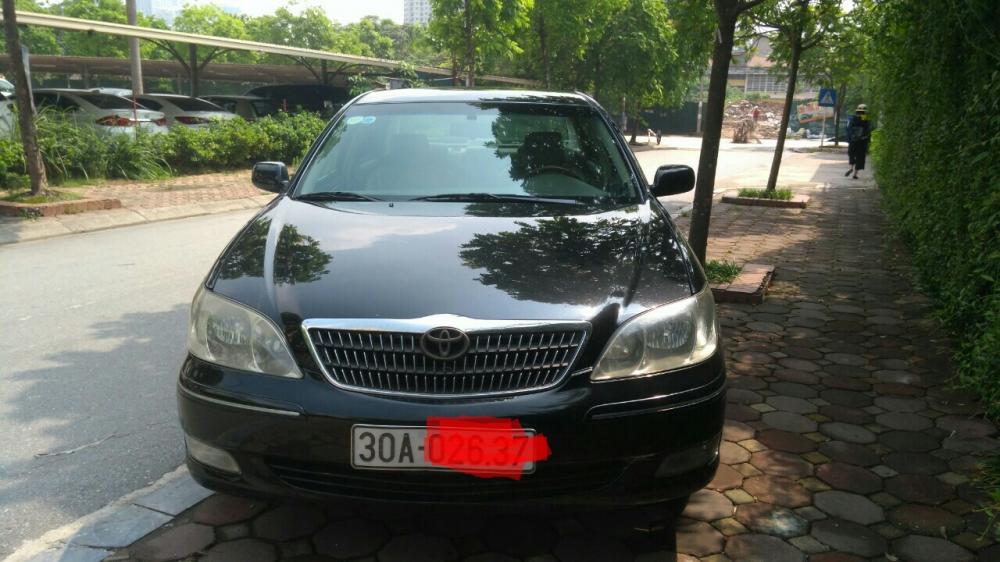 Toyota Camry  3.0 2004 - Bán ô tô Toyota Camry sản xuất năm 2004, màu đen