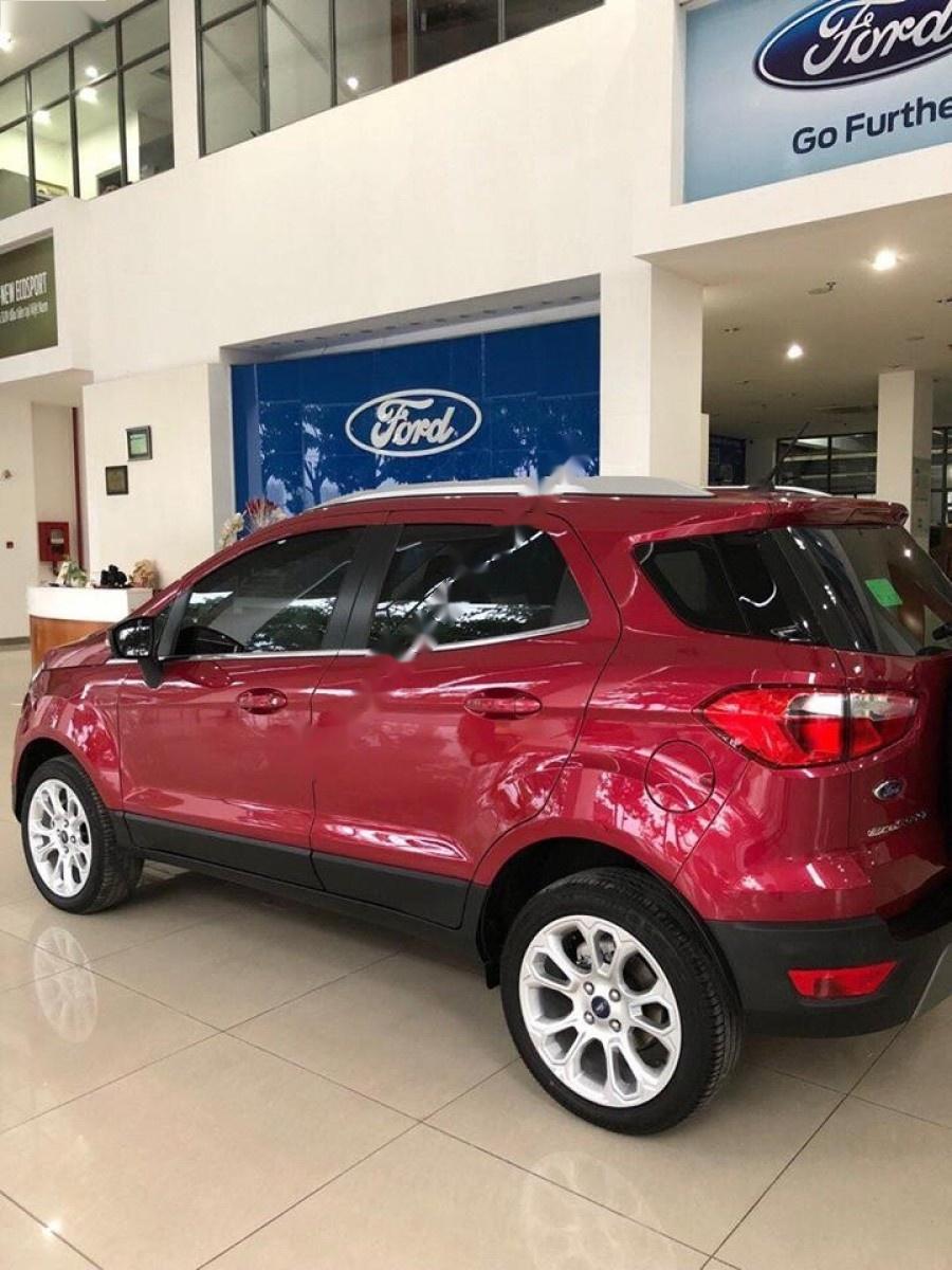 Ford EcoSport Titanium 2018 - Cần bán xe Ford EcoSport Titanium đời 2018, màu đỏ, 648tr