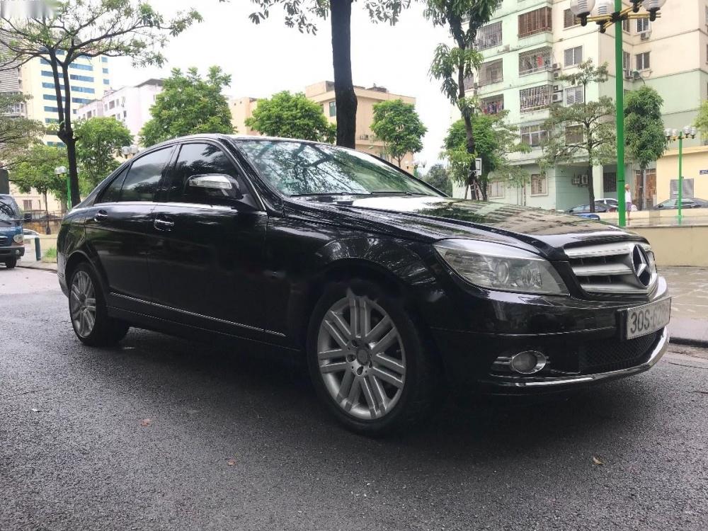 Mercedes-Benz C class C230 Avantgarde 2009 - Cần bán xe Mercedes C230 Avantgarde đời 2009, màu đen