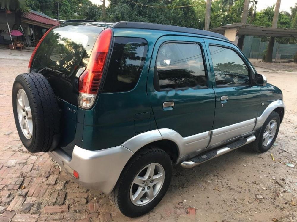 Daihatsu Terios MT 4WD 2004 - Cần bán lại xe Daihatsu Terios MT 4WD đời 2004, màu xanh lam, giá chỉ 186 triệu