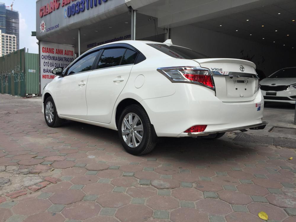 Toyota Vios 1.5E 2017 - Bán xe Toyota Vios 1.5E CVT 2017 - Trắng