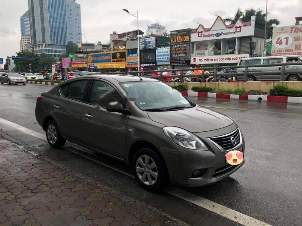 Nissan Sunny XL 2015 - Bán Nissan Sunny XL đời 2015, màu nâu