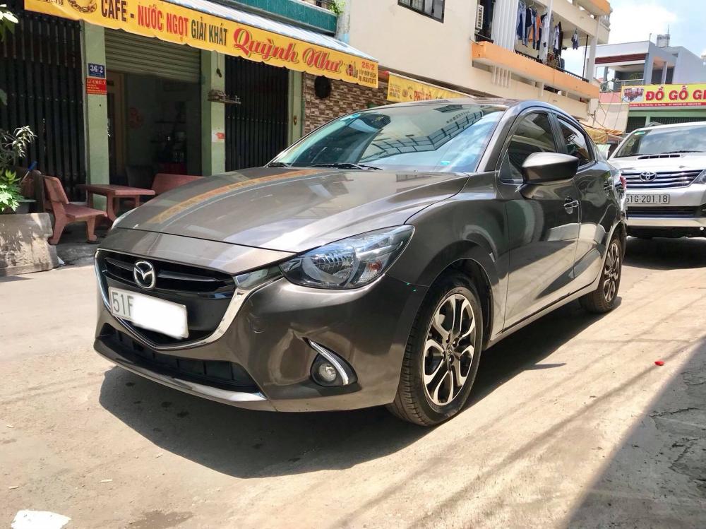 Mazda 2 2016 - Bán Mazda 2 1.5 AT, sản xuất năm 2016, màu nâu