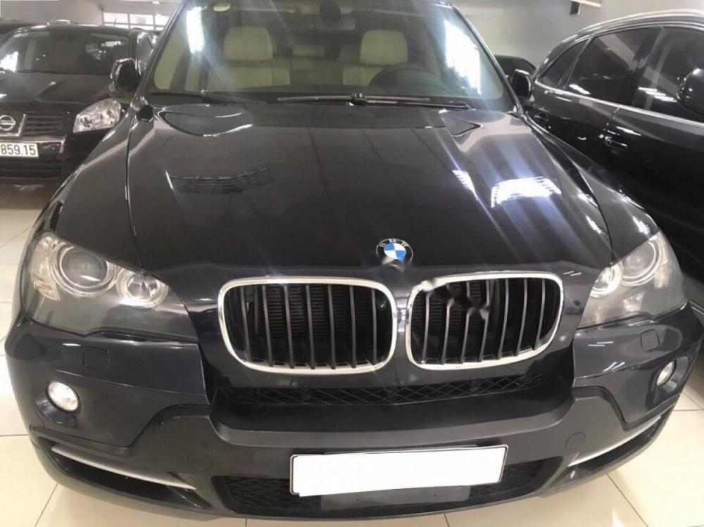 BMW X5 3.0si 2008 - Bán BMW X5 3.0si năm sản xuất 2008, màu đen, nhập khẩu