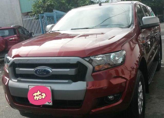 Ford Ranger 2.2XLS MT 2017 - Bán Ford Ranger 2.2XLS MT sản xuất 2017, màu đỏ  