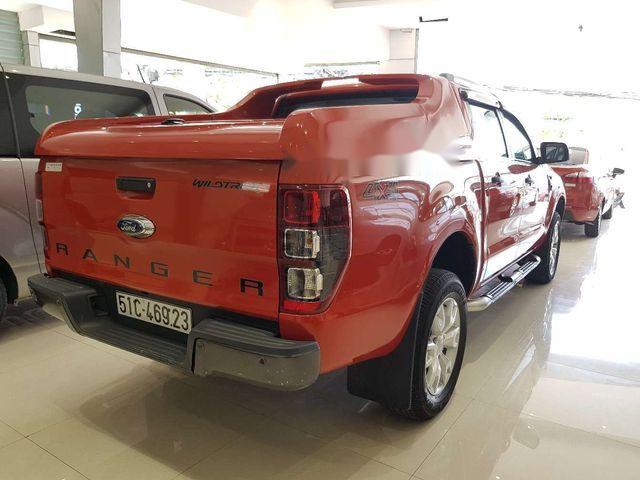 Ford Ranger Wildtrak 2014 - Bán xe Ford Ranger Wildtrak năm 2014, màu cam