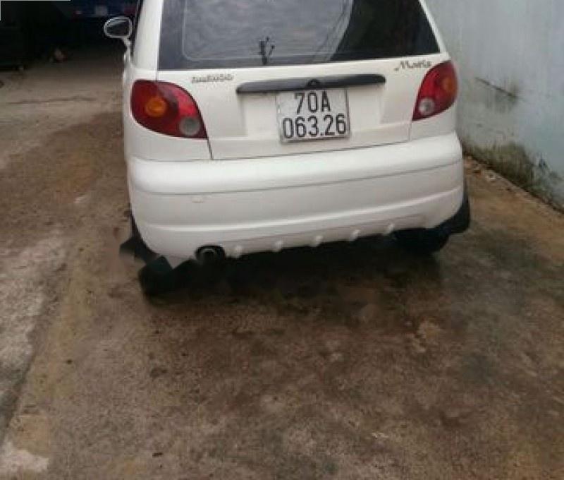 Daewoo Matiz S 0.8 MT 2007 - Bán xe Daewoo Matiz S 0.8 MT đời 2007, màu trắng số sàn, giá chỉ 89 triệu