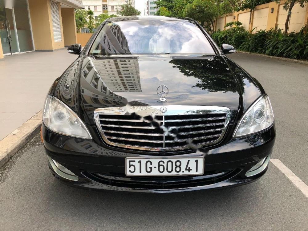 Mercedes-Benz S class S550 2007 - Cần bán Mercedes S550 đời 2007, màu đen, nhập khẩu nguyên chiếc xe gia đình