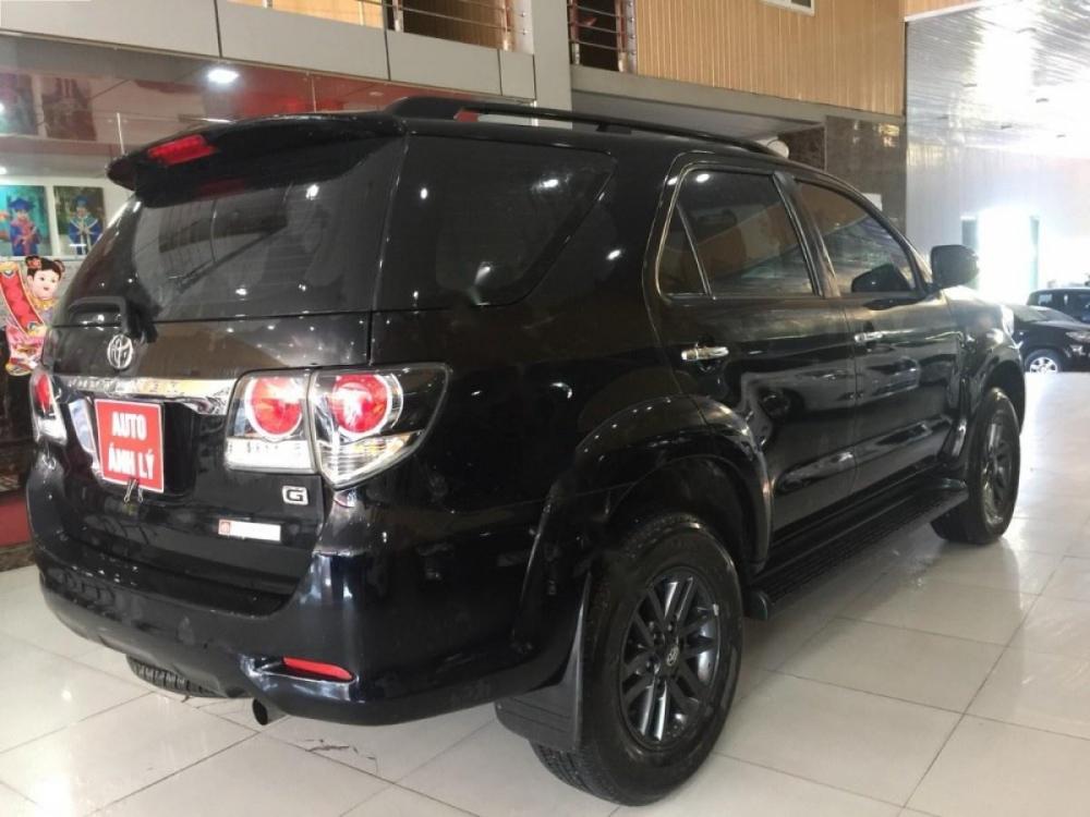 Toyota Fortuner 2.5G 2016 - Cần bán gấp Toyota Fortuner 2.5G sản xuất 2016, màu đen