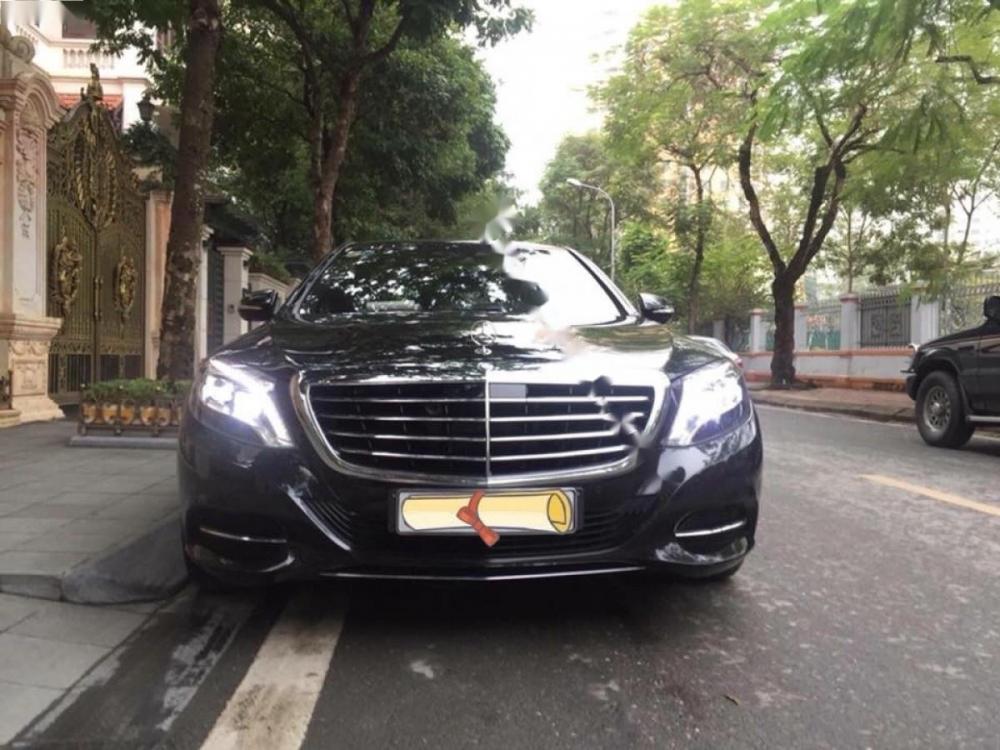 Mercedes-Benz S class S500L 2015 - Bán Mercedes S500L đời 2015, màu đen như mới