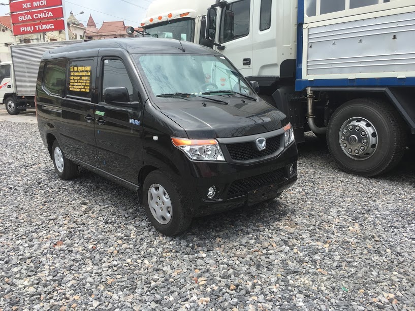 Hãng khác Xe du lịch 2018 - Bán xe tải Van 2 chỗ Kenbo 950 kg, có điều hòa, trợ lái, kính điện, trả góp