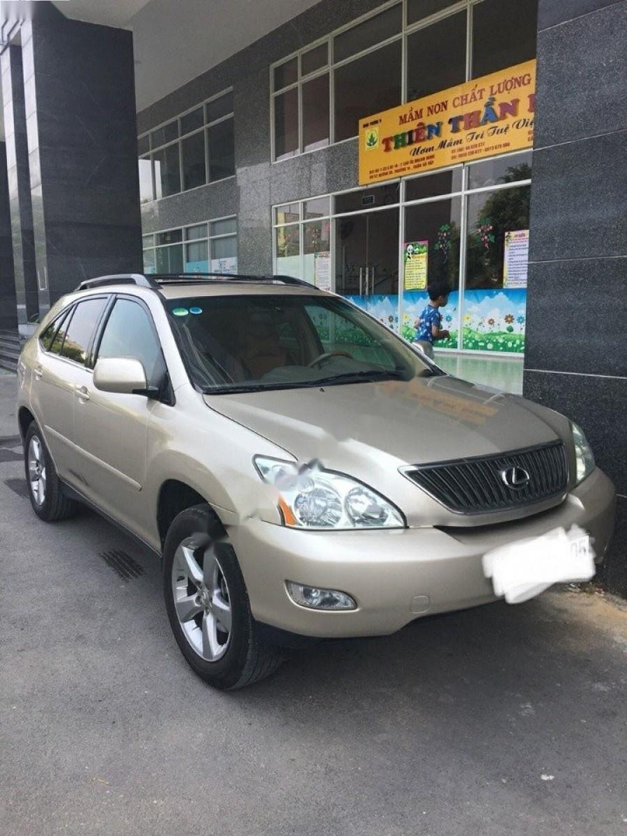 Lexus RX   2003 - Cần bán lại xe Lexus RX sản xuất 2003, màu vàng, xe nhập