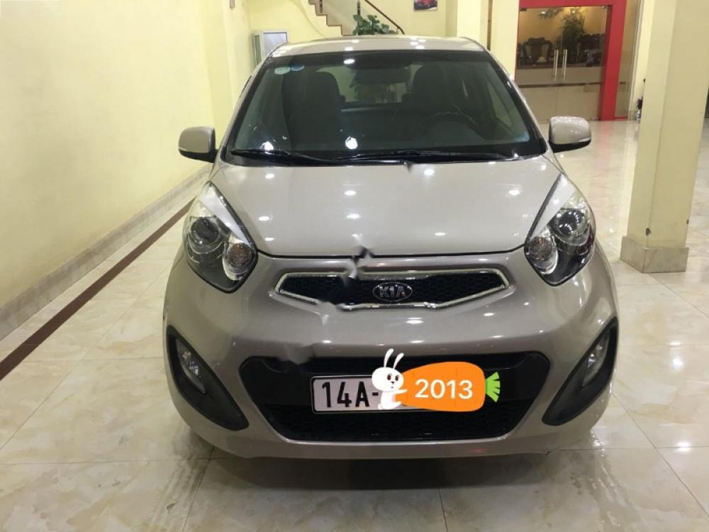 Kia Picanto 2013 - Bán xe Kia Picanto 2013, màu vàng số tự động