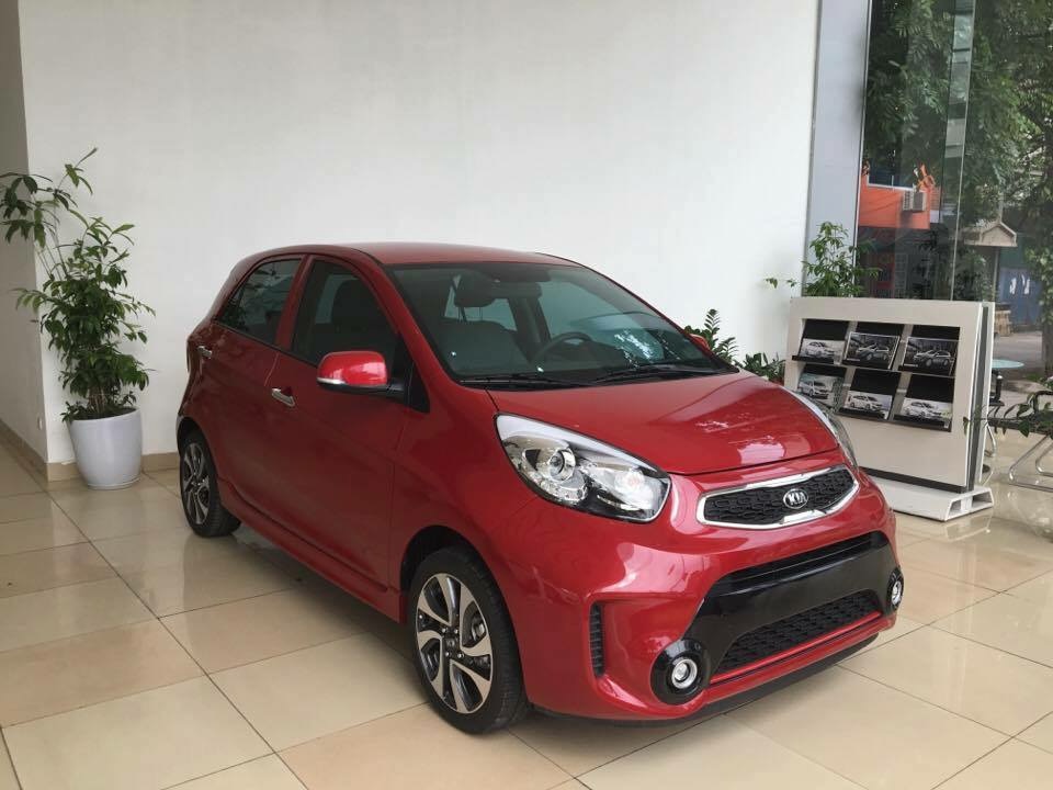 Kia Morning Si AT 2018 - Bán Kia Morning Si AT đỏ, hỗ trợ A - Z hỗ trợ trả góp 90%, lãi suất ưu đãi