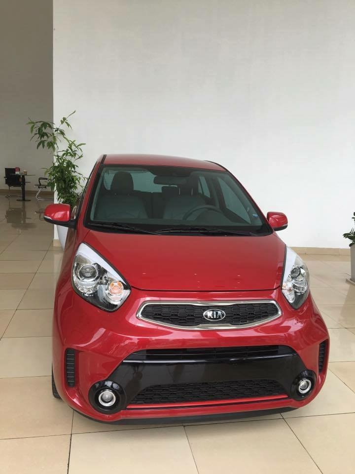 Kia Morning Si AT 2018 - Bán Kia Morning Si AT đỏ, hỗ trợ A - Z hỗ trợ trả góp 90%, lãi suất ưu đãi