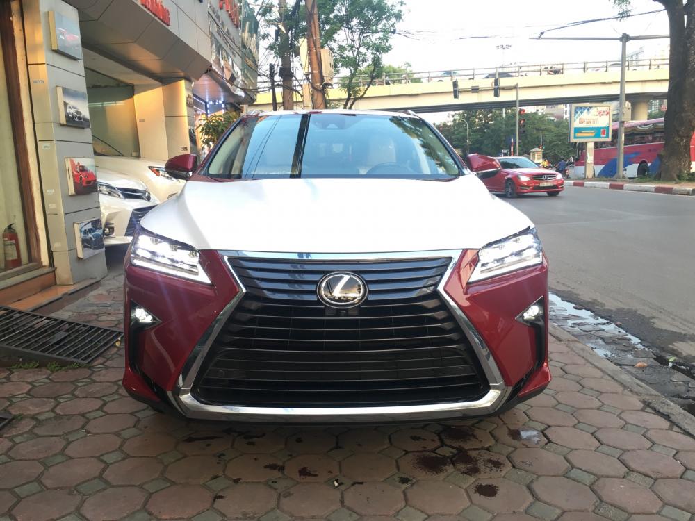 Lexus RX 350L 2018 - Bán xe Lexus RX 350L sản xuất 2018, màu đỏ, nhập khẩu Mỹ LH: 0982.84.2838