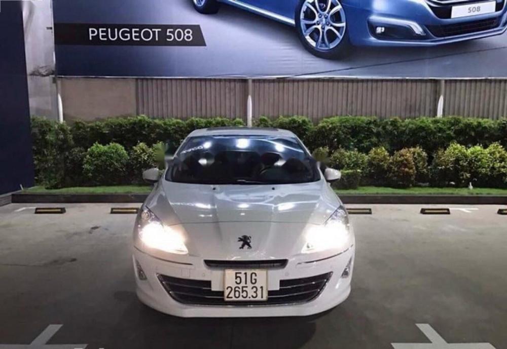 Peugeot 408 2017 - Bán Peugeot 408 năm sản xuất 2017, màu trắng, giá tốt