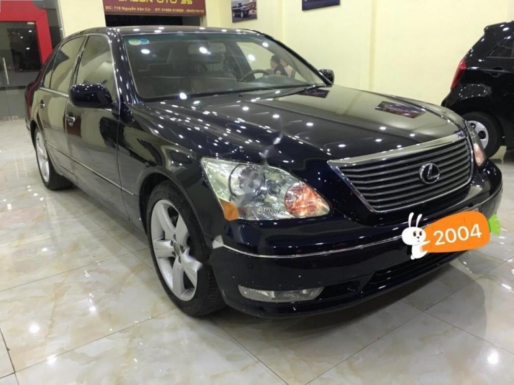 Lexus LS 430 2004 - Cần bán gấp Lexus LS 430 đời 2004, màu đen, xe nhập như mới giá cạnh tranh