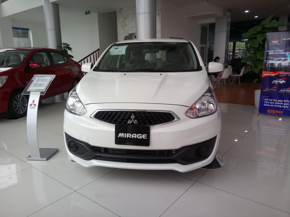 Mitsubishi Mirage MT Eco 2017 - Bán xe Mitsubishi Mirage MT, số sàn, nhập khẩu nguyên chiếc, giá cực tốt, sở hữu ngay chỉ từ 70 triệu, LH 0919120195