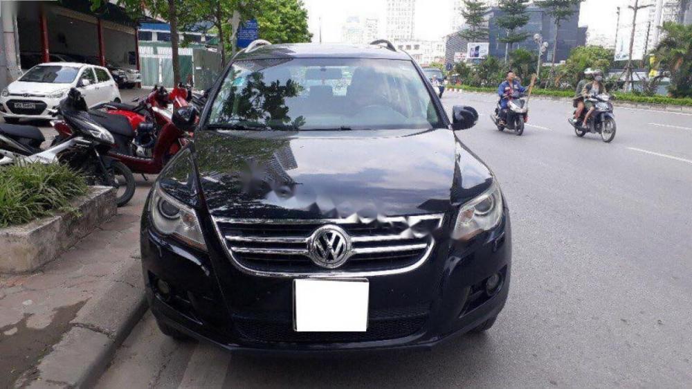 Volkswagen Tiguan 2.0 AT 2008 - Bán Volkswagen Tiguan 2.0 AT năm 2008, màu đen, xe nhập, giá tốt