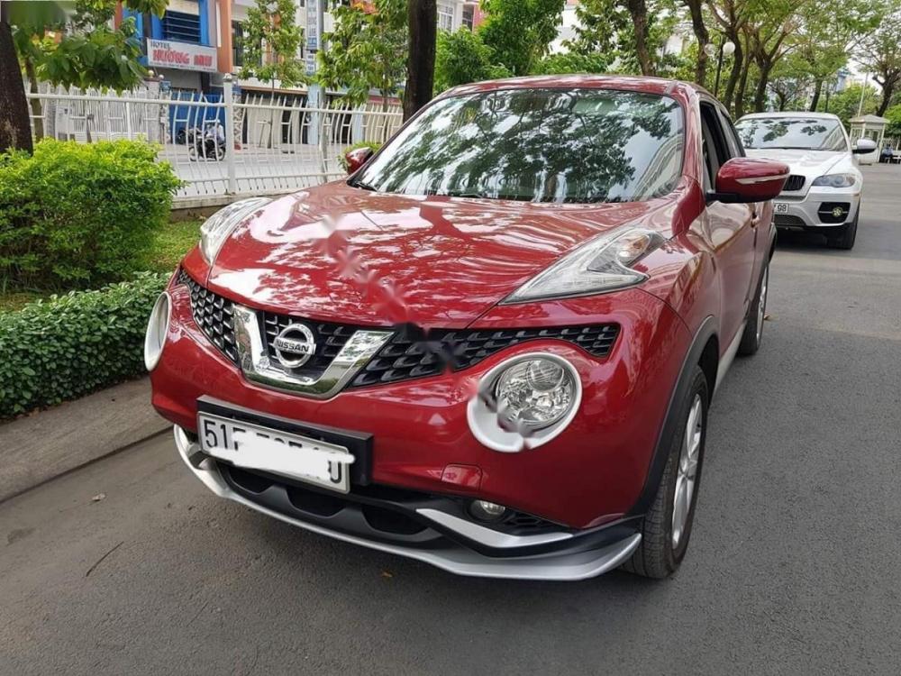 Nissan Juke 1.6 AT 2015 - Bán Nissan Juke 1.6 AT năm sản xuất 2015, màu đỏ, nhập khẩu