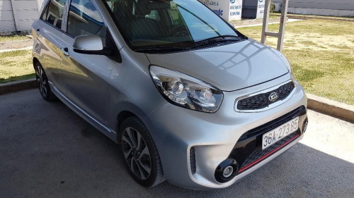 Kia Picanto   1.25l AT  2017 - Bán xe Kia Picanto 1.25l AT 2017, màu bạc, giá 320tr