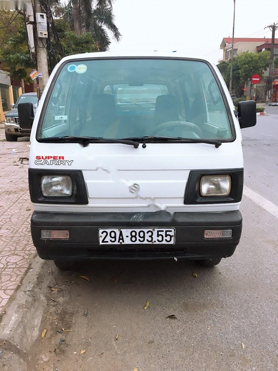 Suzuki Super Carry Van 2002 - Bán Suzuki Super Carry Van đời 2002, màu trắng chính chủ