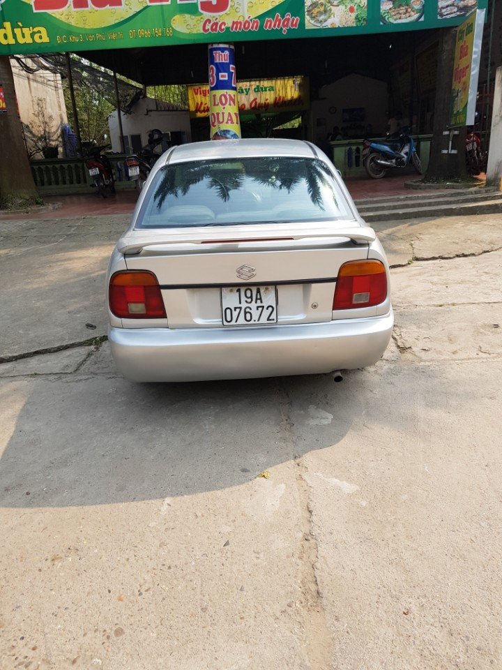 Suzuki Balenno LX 1996 - Bán ô tô Suzuki Balenno LX đời 1996, màu bạc, nhập khẩu nguyên chiếc