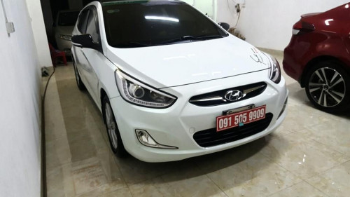 Hyundai Accent  1.4 AT  2014 - Cần bán gấp Hyundai Accent 1.4 AT 2014, xe đẹp như mới