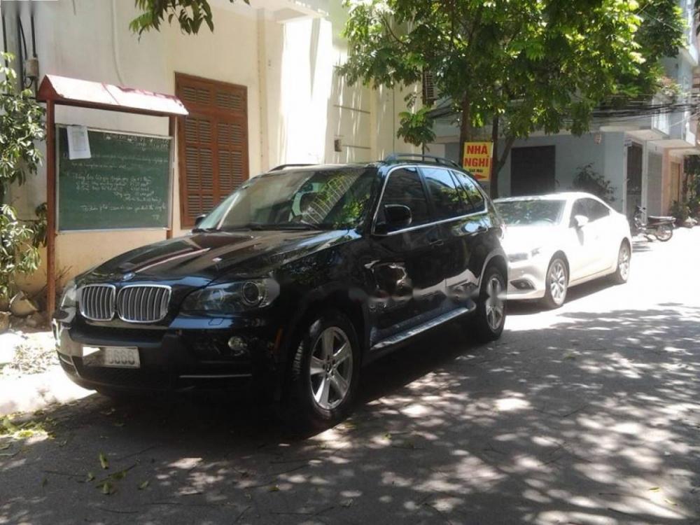 BMW X5 4.8i 2007 - Bán BMW X5 4.8i đời 2007, màu đen, xe nhập còn mới