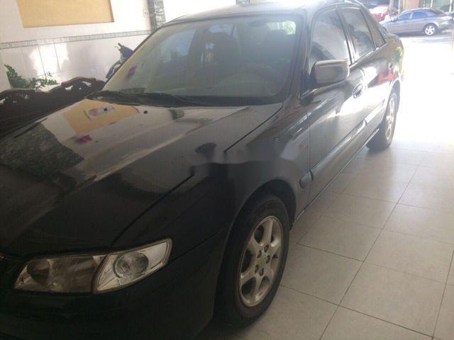 Mazda 626 2003 - Bán xe Mazda 626 sản xuất 2003, màu đen xe gia đình