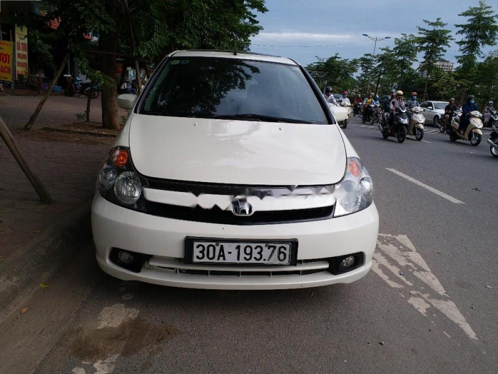 Honda Stream 4x4 AT 2004 - Bán Honda Stream 4x4 AT năm 2004, màu trắng, nhập khẩu nguyên chiếc, giá chỉ 350 triệu