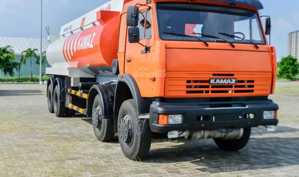 JAC 2016 - Bán xe bồn xăng dầu Kamaz 6540 Long (8x4) 23 khối đảm bảo an toàn. Vì sao nên chọn?