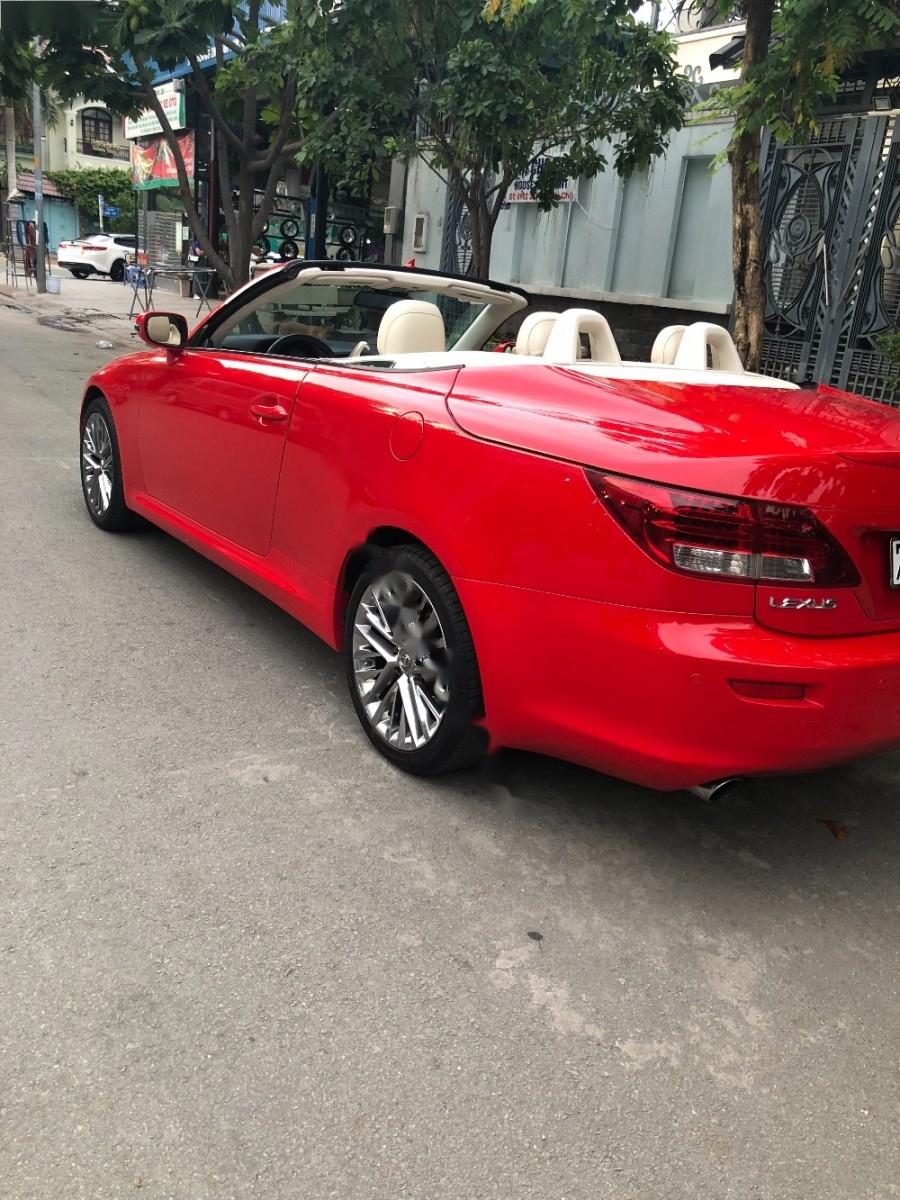 Lexus IS 2010 - Bán ô tô Lexus IS sản xuất 2010, màu đỏ, nhập khẩu nguyên chiếc như mới