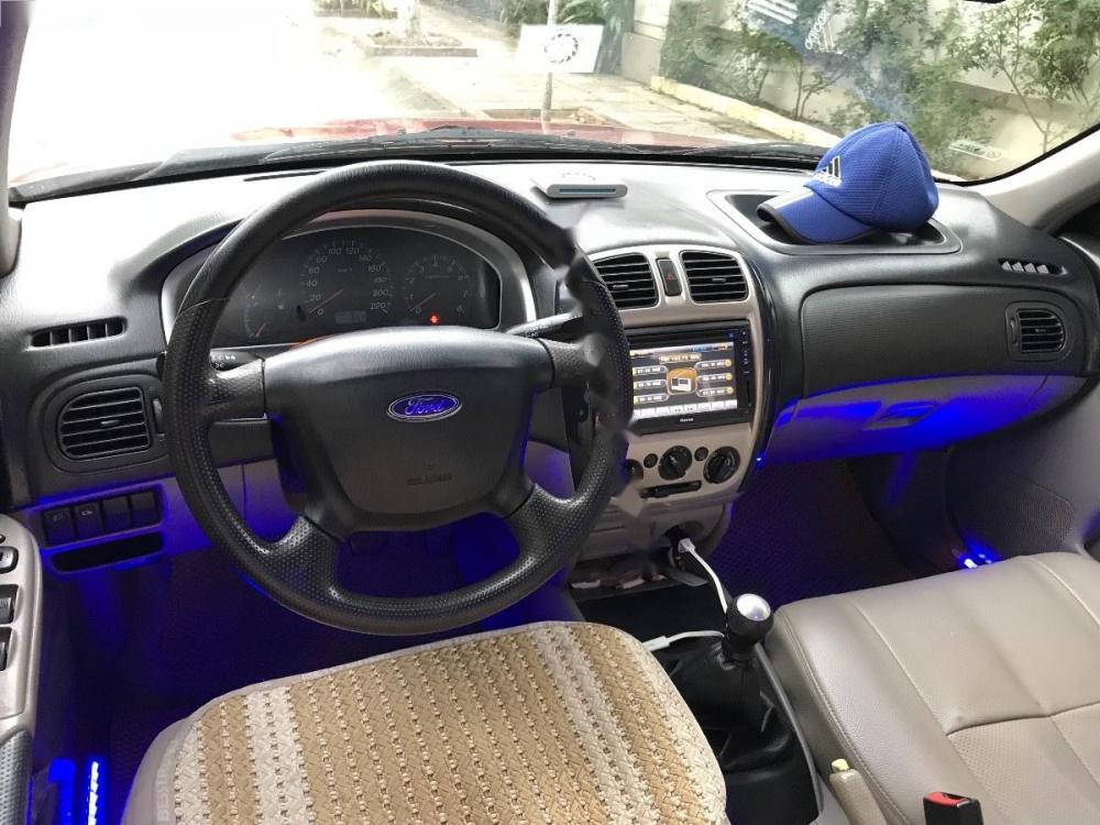 Ford Laser Delu 2002 - Bán Ford Laser Delu sản xuất năm 2002, màu đỏ