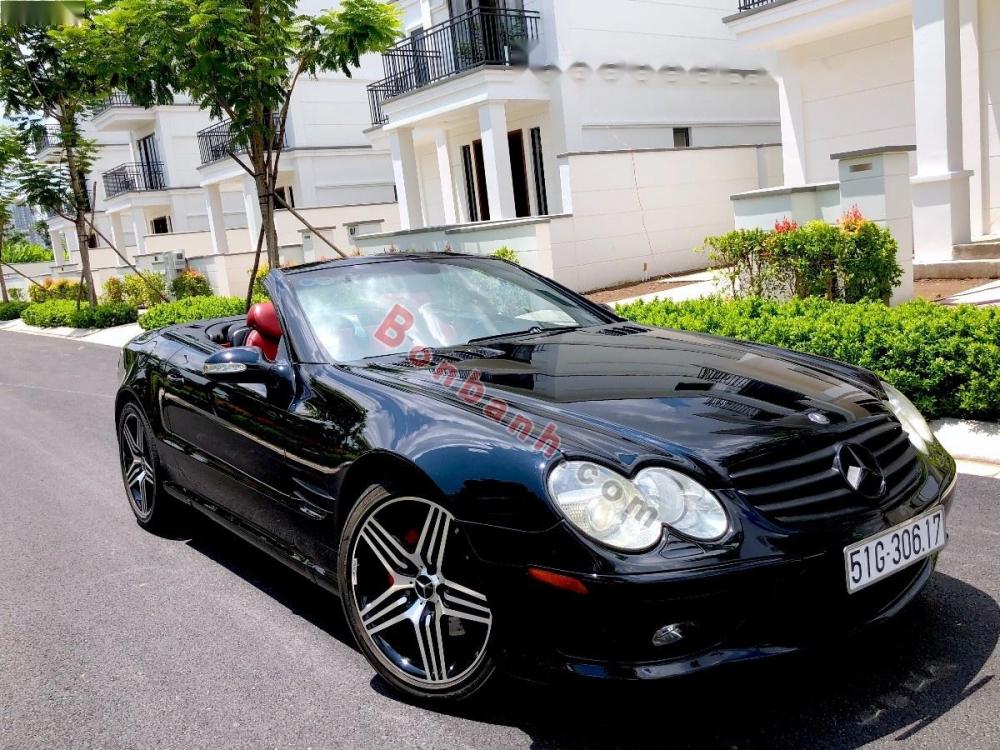 Mercedes-Benz SL class SL500 2007 - Bán Mercedes SL500 đời 2007, màu đen, xe nhập